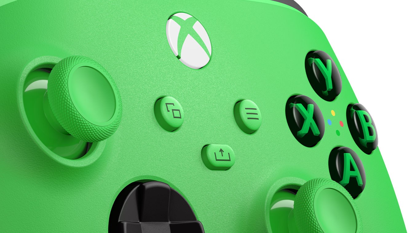 Kontroller Microsoft Xbox Camo Special Edition, wireless, i gjelbër