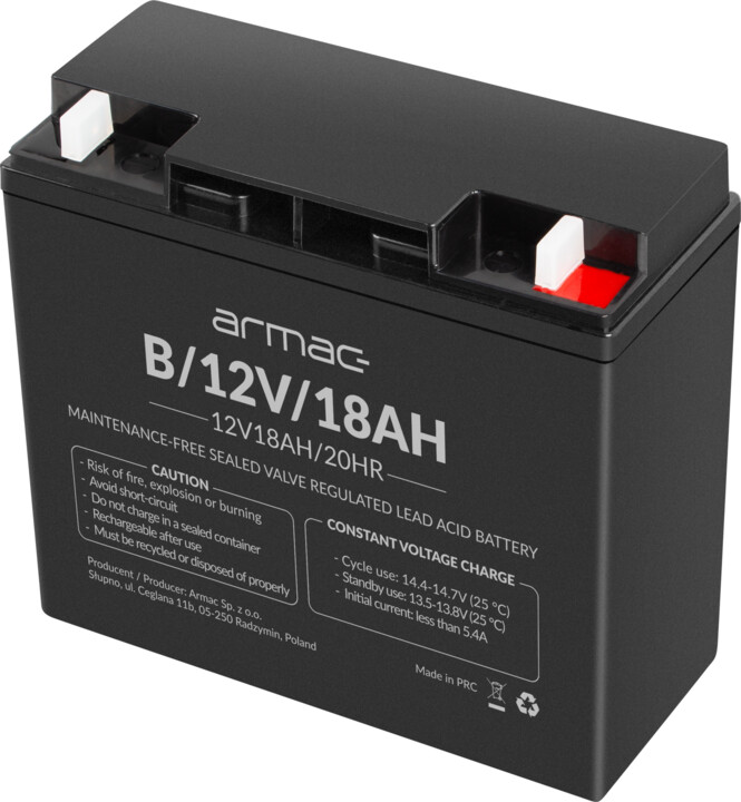 Bateri Armac, 12V / 18Ah