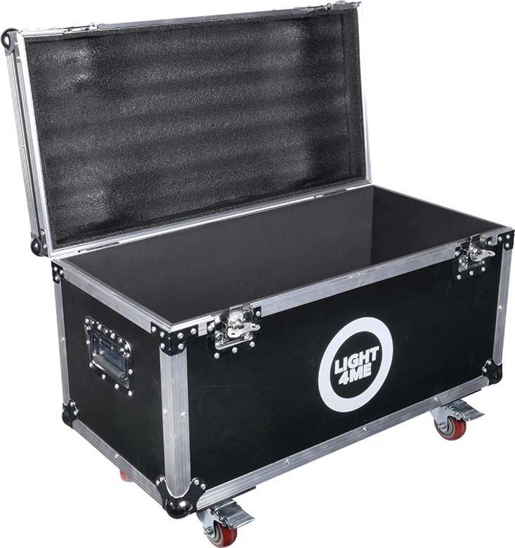 Транспортен куфер Case4Me CC80, професионален, со тркала, црн
