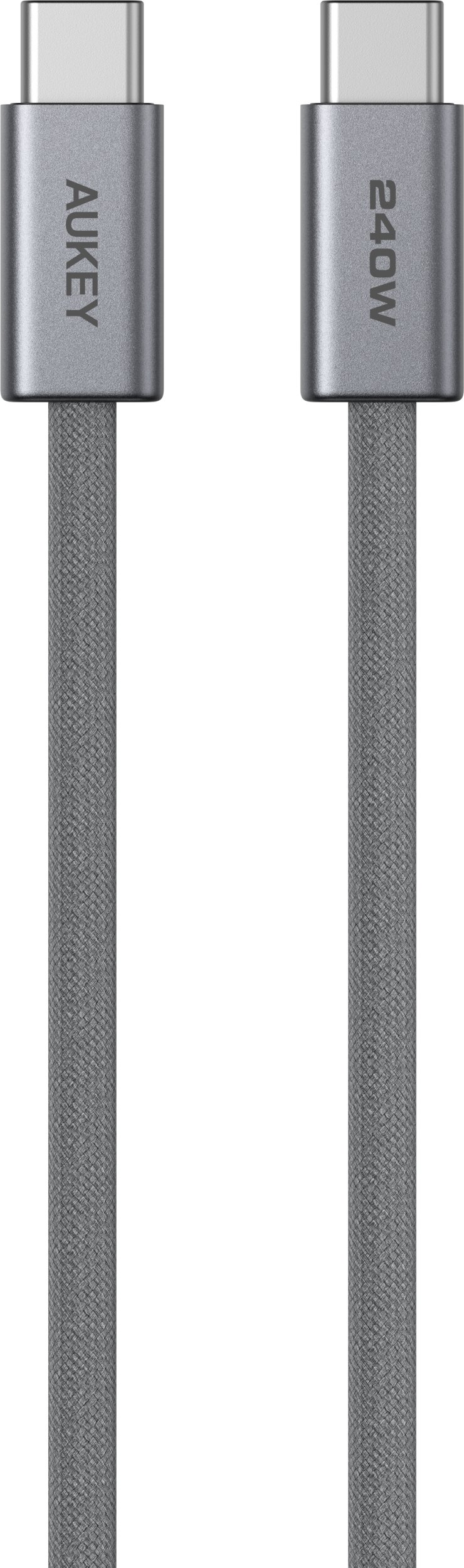 Kabllo USB C në C Aukey Circlet Blink CB-DCC241, 1m, 240W, e gërshetuar