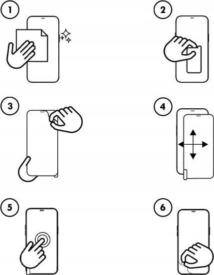 Mbështjellës ekrani GrizzGlass CeramicFilm për Nokia X30, film keramik, transparent