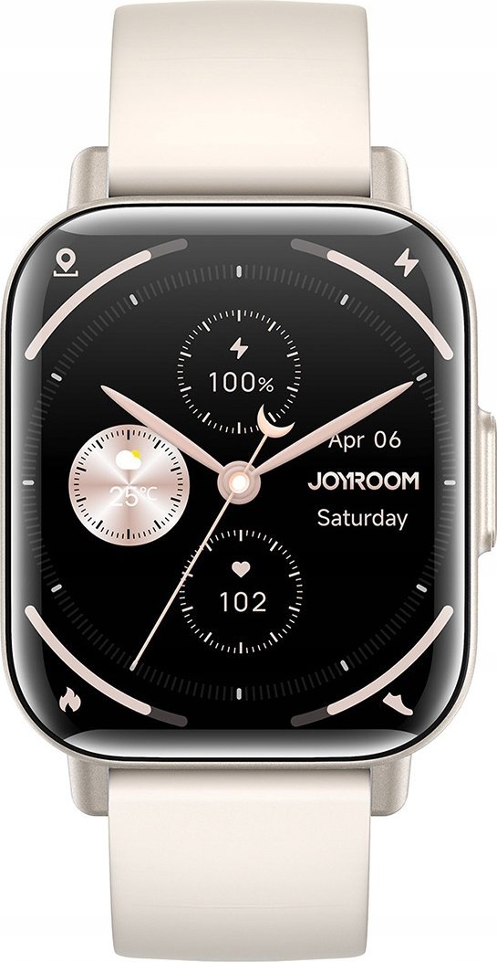 Smartwatch Joyroom Fit-Life JR-FT3S, ekran 1.96", thirrje Bluetooth, titanium
