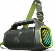Altoparlant Bluetooth Soundcore Boom 2 Plus, bas i fuqishëm, 20 orë bateri, jeshile