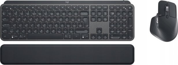 Set tastierë dhe maus Logitech MX Keys Business 2nd Gen, i zi