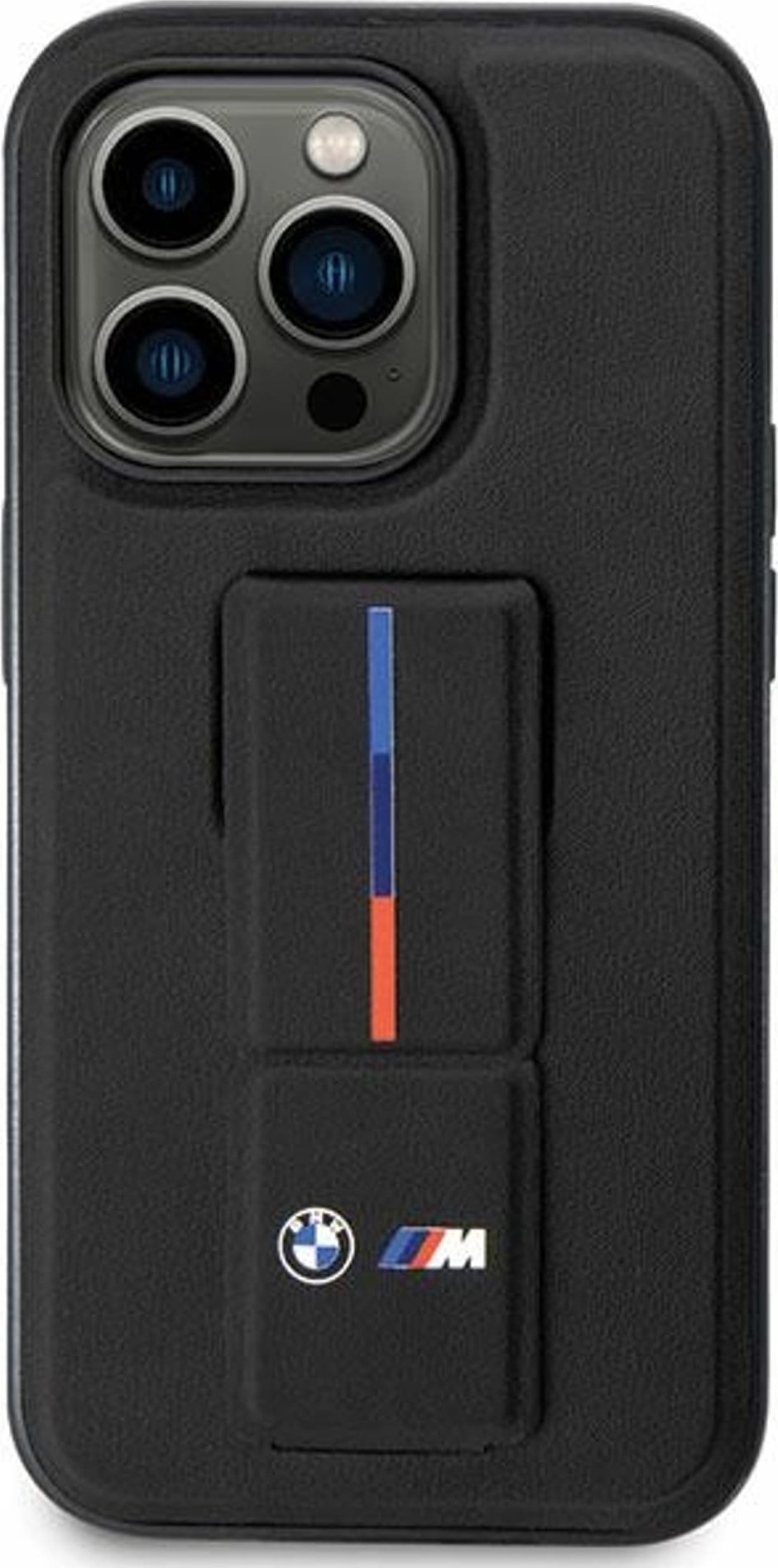 Mbrojtëse telefoni BMW BMHCP14S22GSLK për iPhone 14, hardcase Grip, e zezë