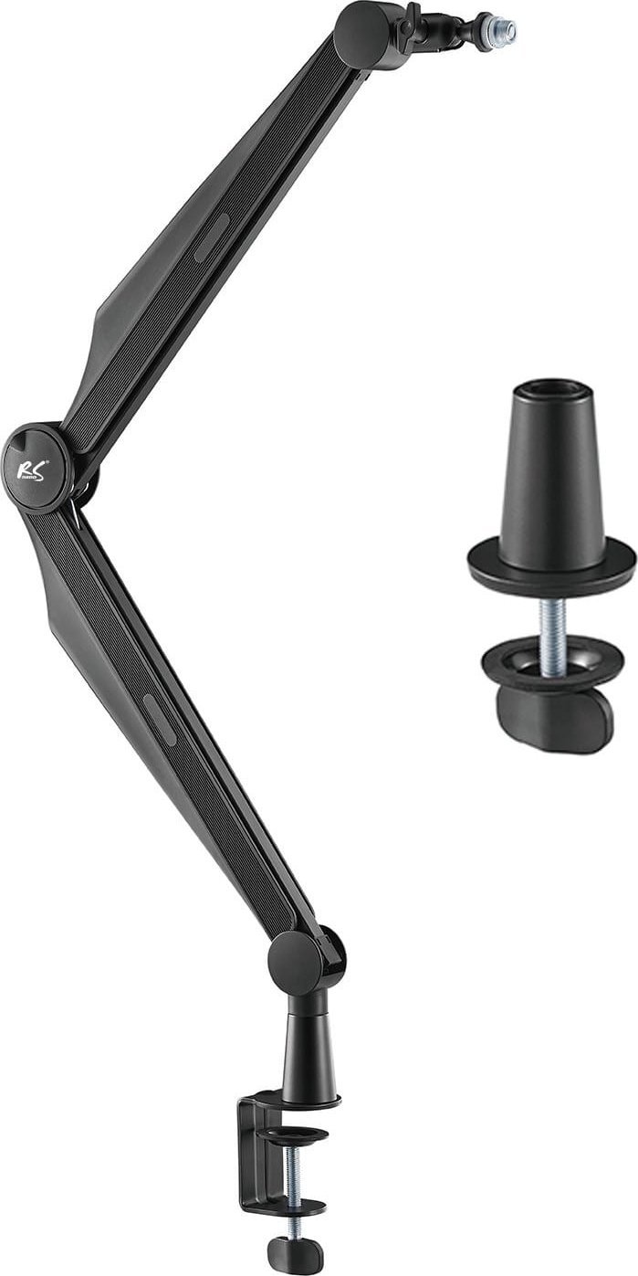 Држач за микрофон Маклин НаноРС RS422, ротациона рачна рака за маса 360°, до 1 kg, црна