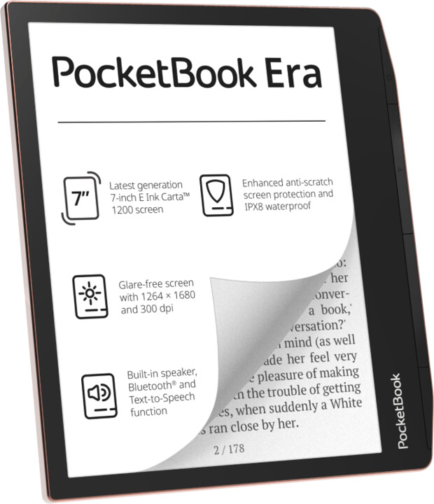 Lexues e-book PocketBook 700 Era, i zi / artë