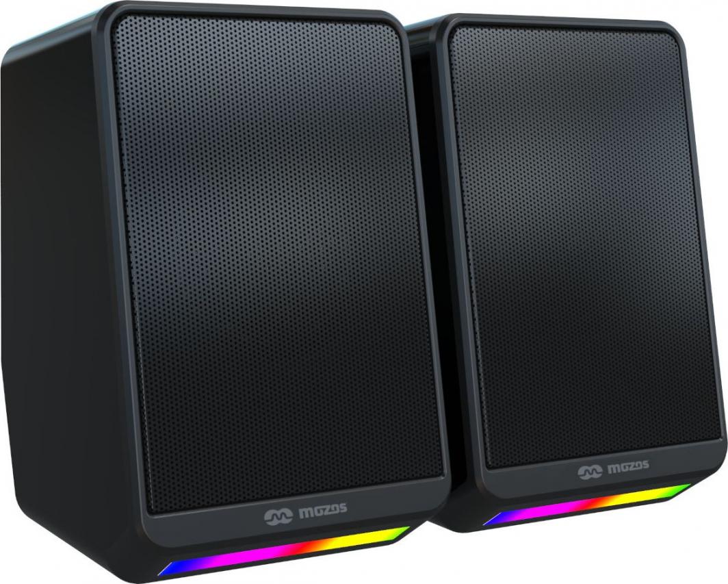 Mozos Mini-S4 RGB Компјутерски Звучници, 6W, USB Stereo