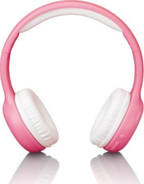 Kufje për fëmijë Lenco HPB-110PK, Bluetooth, me kabllo, rozë