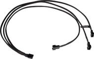 Kabllo ndarëse ventilatorësh Alphacool Y-Splitter, 4-pin në 3x 4-pin PWM, 60cm, e zezë