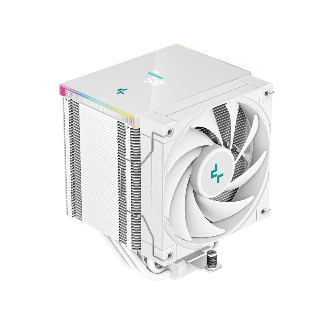 Ftohës CPU Deepcool AK500 DIGITAL, 240W TDP, 120mm PWM, i bardhë