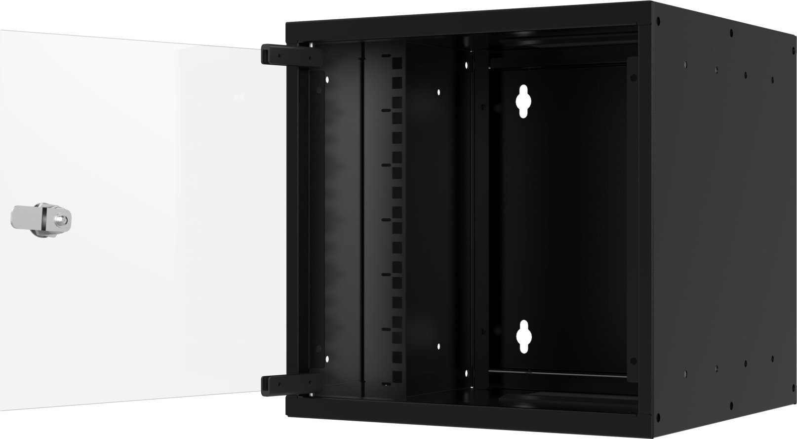 Kabinet muror rrjeti Intellinet 10", 6U, thellësi 300mm, i zi