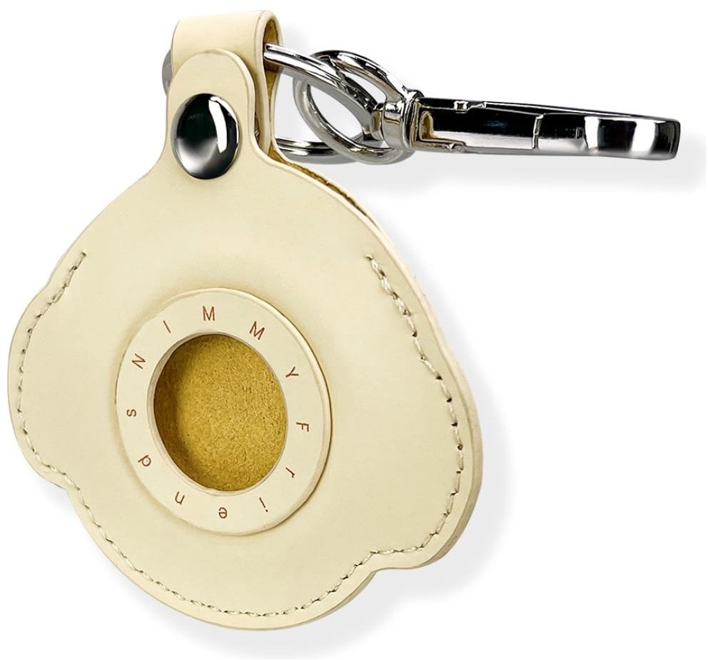 Носач Nimmy за Apple AirTag Cool Dog, метал и текстил, каки