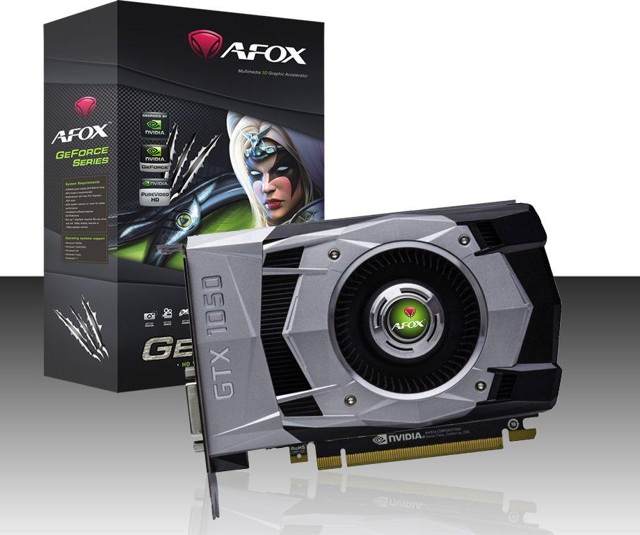 Kartelë grafike AFOX GeForce GTX 1050Ti Dual Fan H2 4GB GDDR5