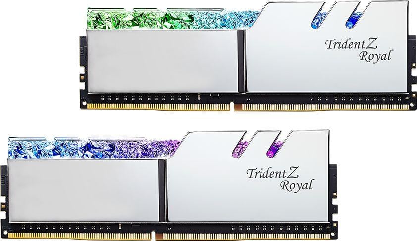 Memorie G.Skill Trident Z Royal, DDR4, 64 GB, 3600 MHz, CL16, F4-3600C16Q-64GTRSC