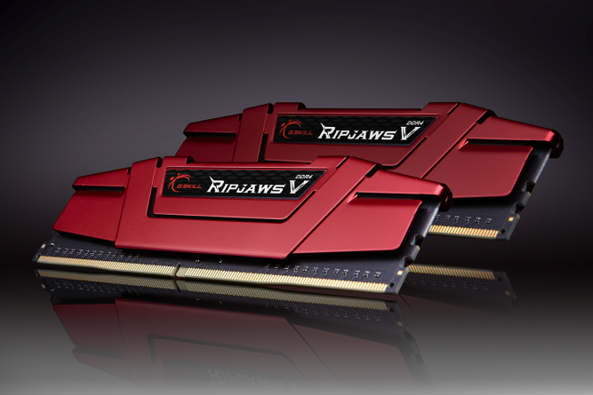 Memorie G.Skill Ripjaws V, DDR4, 16 GB, 2666 Mhz, CL15