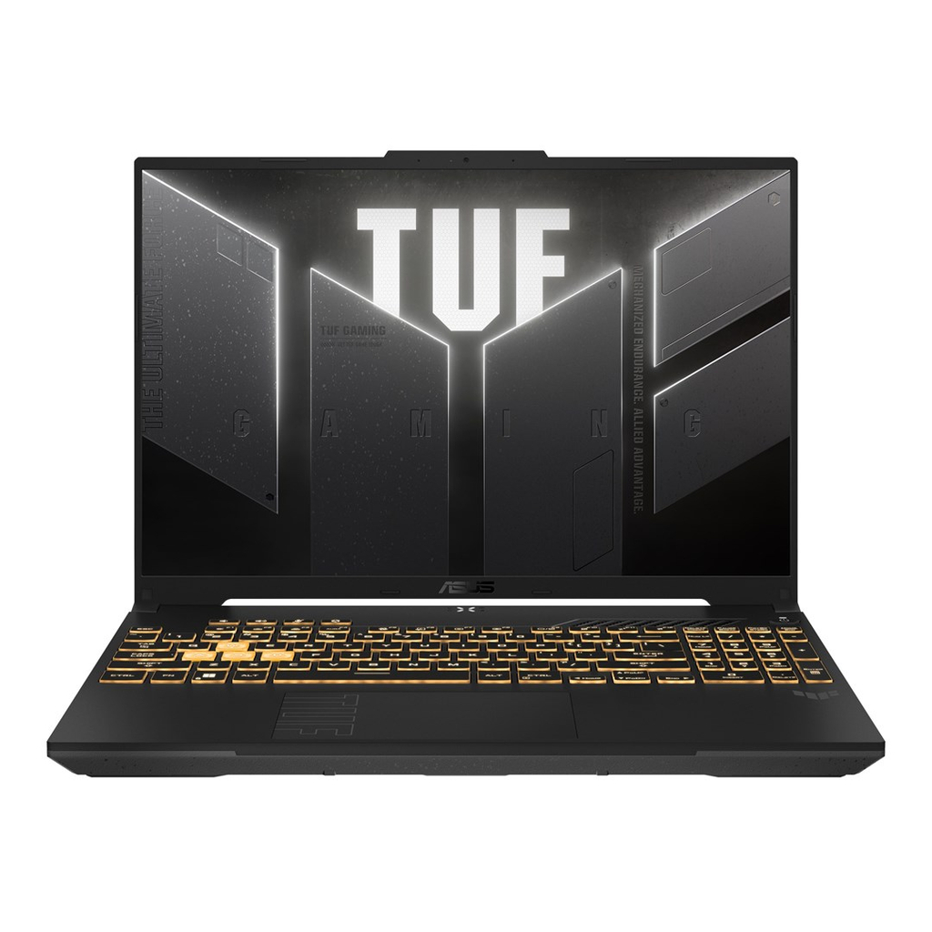 Laptop ASUS TUF Gaming F16 FX607VU-I5165, 16", Intel Core i5-210H, 16GB DDR5, 512GB SSD, NVIDIA GeForce RTX 4050 6GB, i hirtë e errët