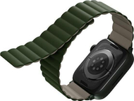 Rrip ore Uniq Strap Revix Reversible Magnetic Pine, për Apple Watch 45/44/42 mm, silikoni, jeshile
