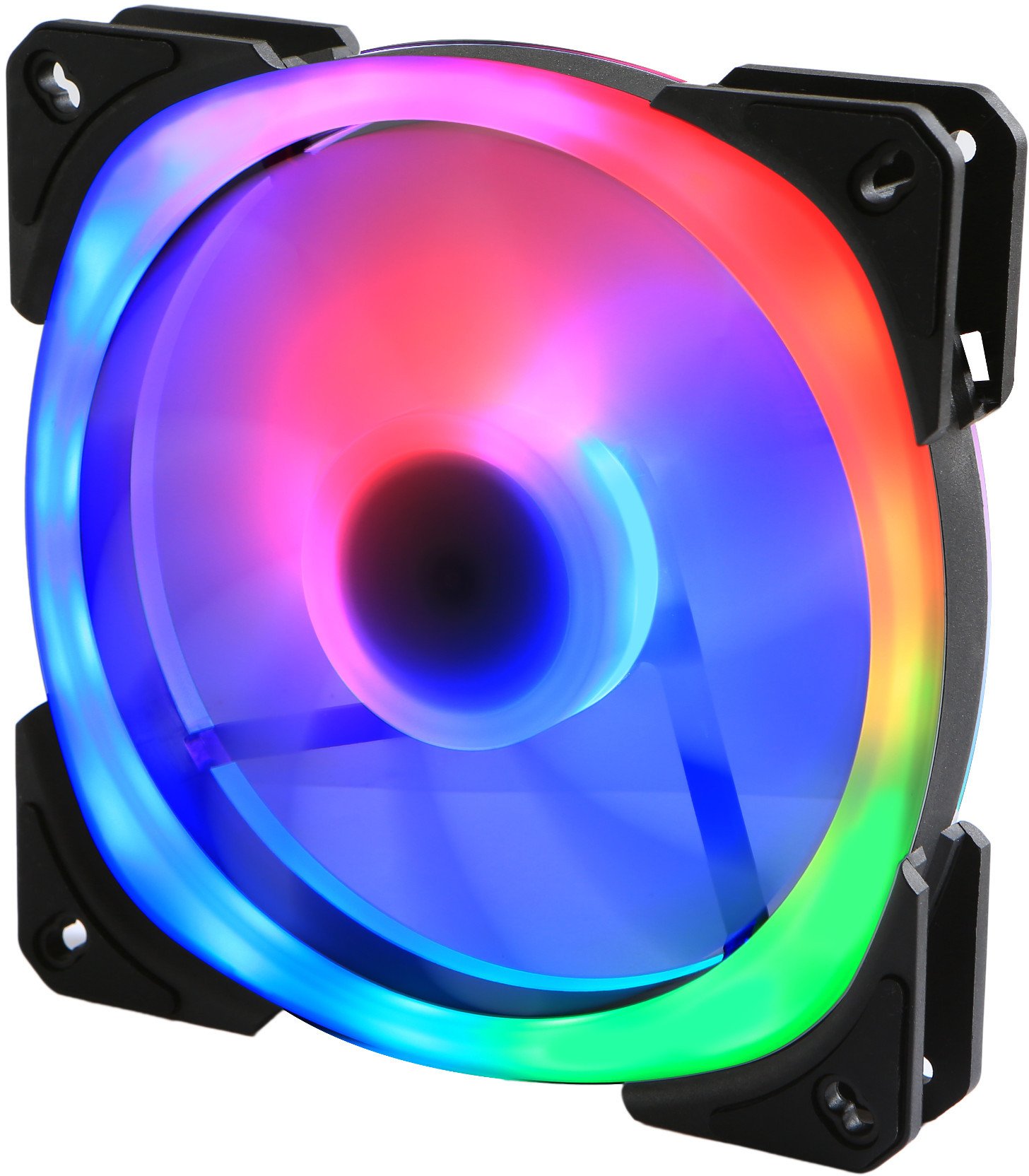 Ventilator kase PC Gelid FN-LYRA-01, 140mm, ARGB, i zi