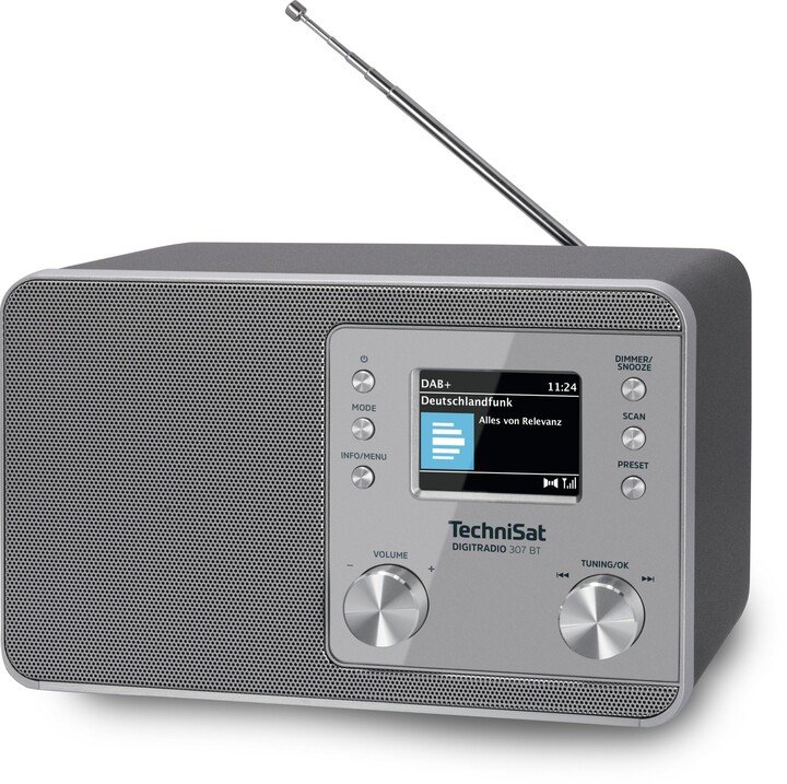 Radio TechniSat DigitRadio 307 BT, e argjendtë