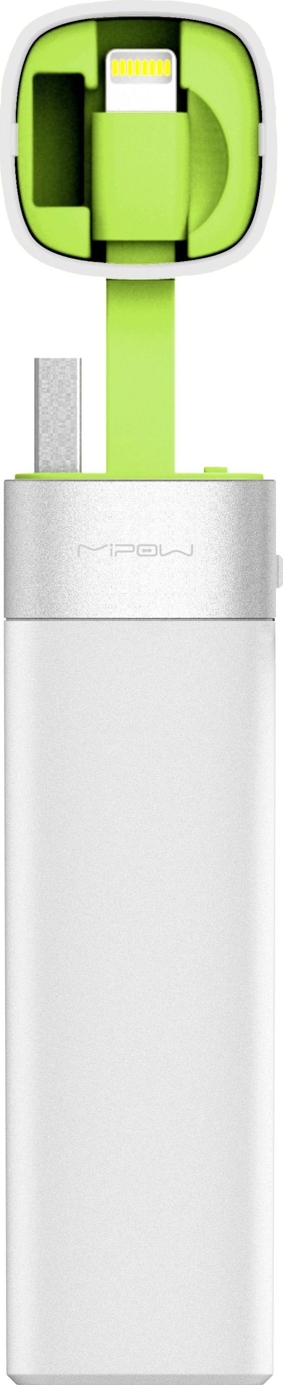 Powerbank MiPow Power Tube 3000L, 3000mAh, me Bluetooth, e bardhë