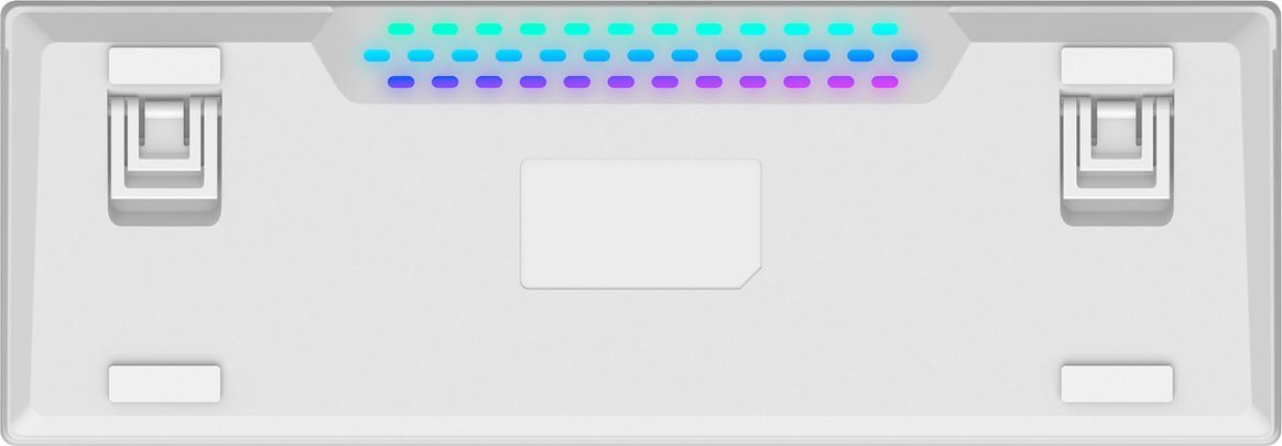 Механичка тастатура Rampage Radiant K11, Outemu Red, RGB, бела