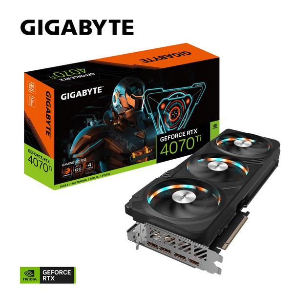 Kartelë grafike Gigabyte GeForce RTX­­ 4070 Ti, 12GB GDDR6X