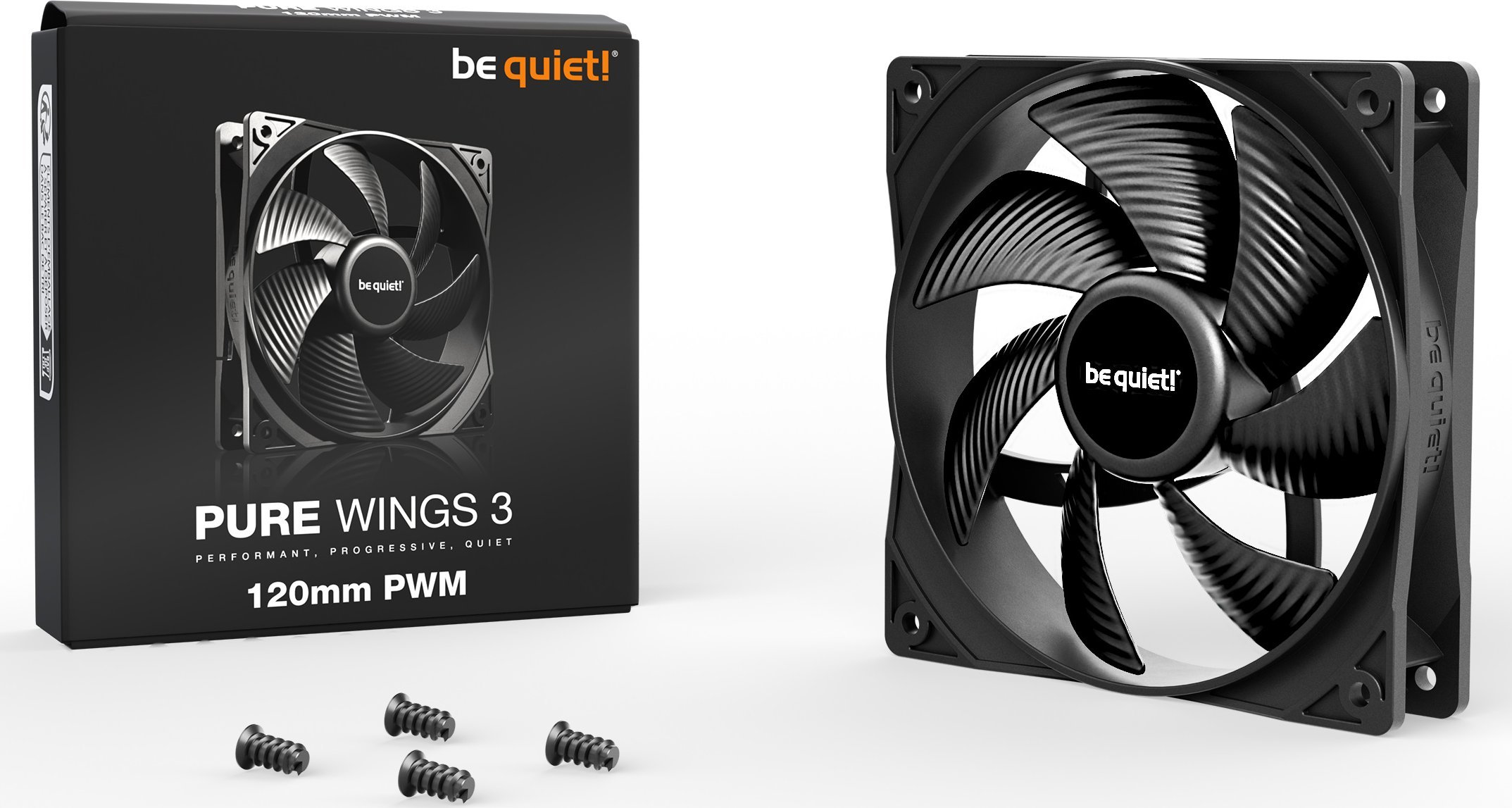 Ventilator PC Be Quiet Pure Wings 3 BL108, 140mm, PWM, i zi