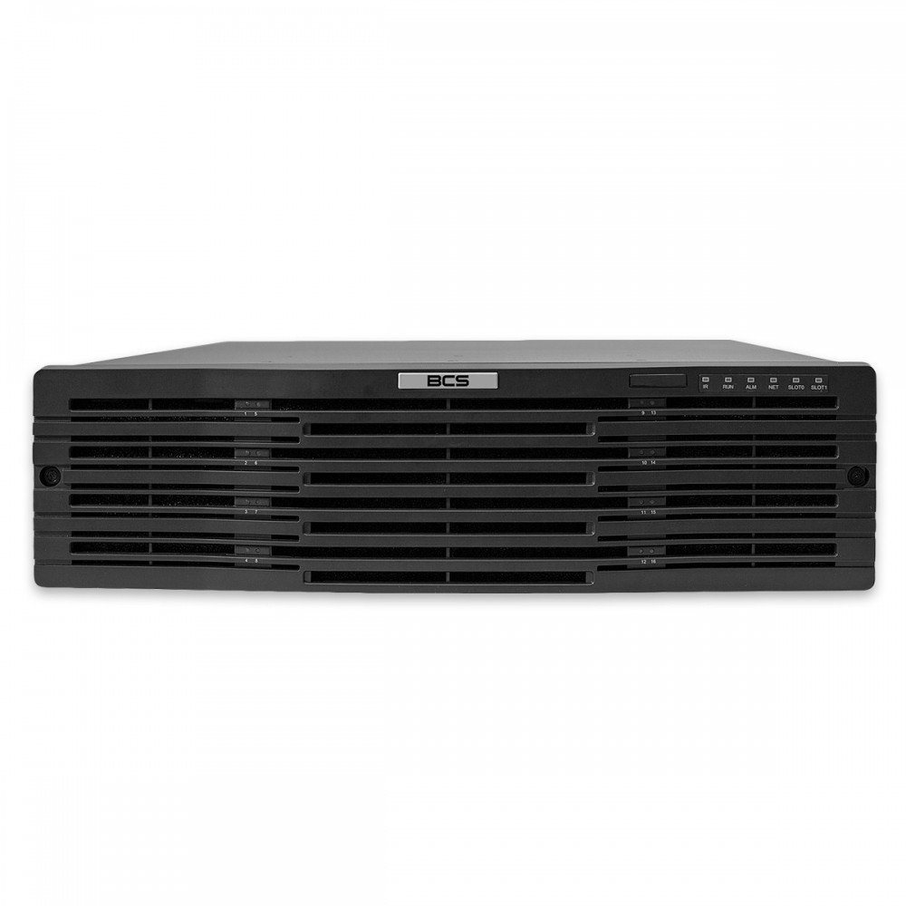Videorekorder IP BCS POINT BCS-P-NVR6416-4KR, 64 kanale, 4K, i zi