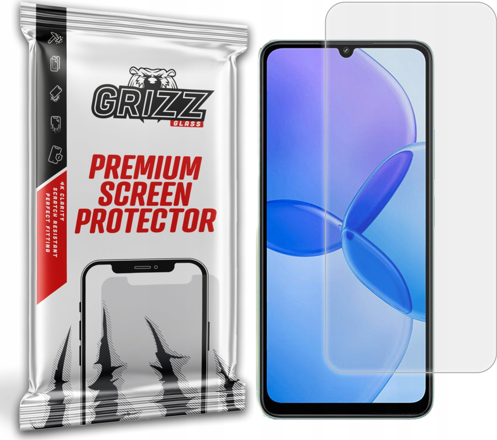 Folie mbrojtëse mat Grizz PaperScreen për Xiaomi Redmi 13R, anti-fingerprint, transparente