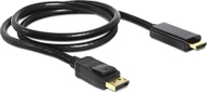 Kabllo HDMI DisplayPort, 2 m, e zezë