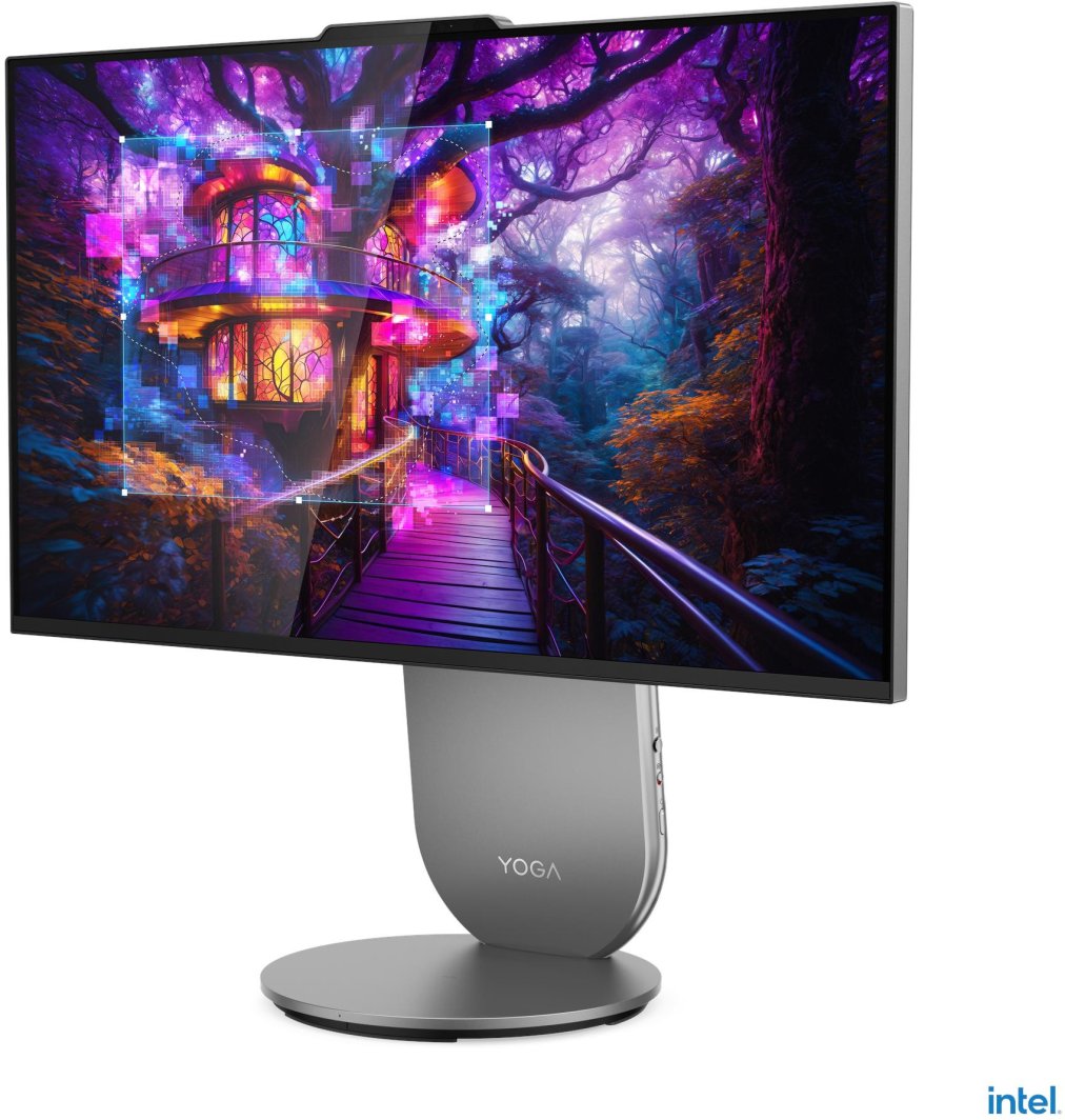 Kompjuter Lenovo Yoga AIO, 27", Intel Core Ultra 5, 16GB RAM, 1TB SSD, i hirtë