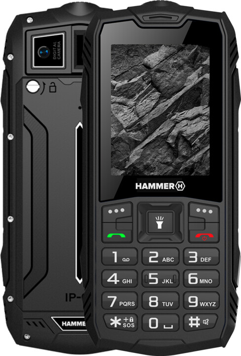 Слика на Мобилен myPhone HAMMER Rock - 2,4", црн