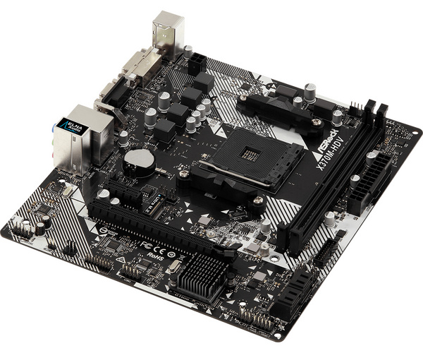 Pllakë amë Asrock X370M-HDV R4.0 AMD Promontory X370 Socket AM4 micro ATX