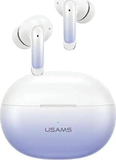 Kufje wireless Usams X-don Series US-XD19, Bluetooth 5.3, TWS, bardhë kaltër