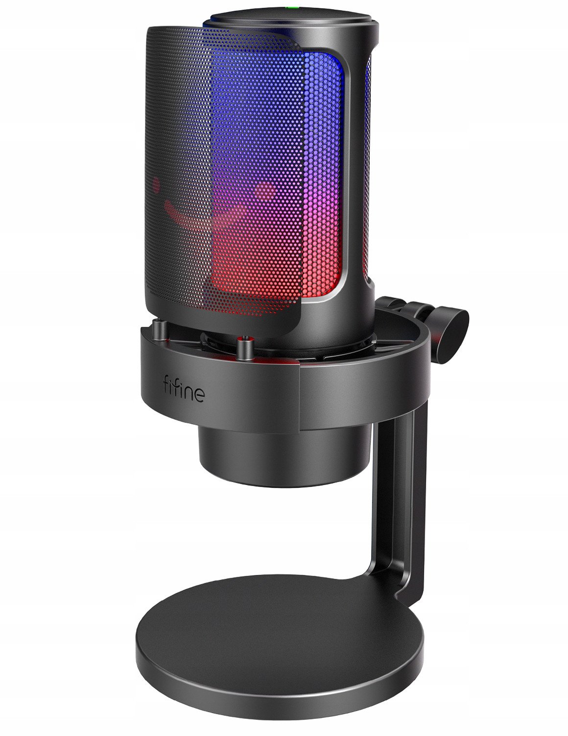 Mikrofon kondensator Fifine A8, USB, RGB, i zi