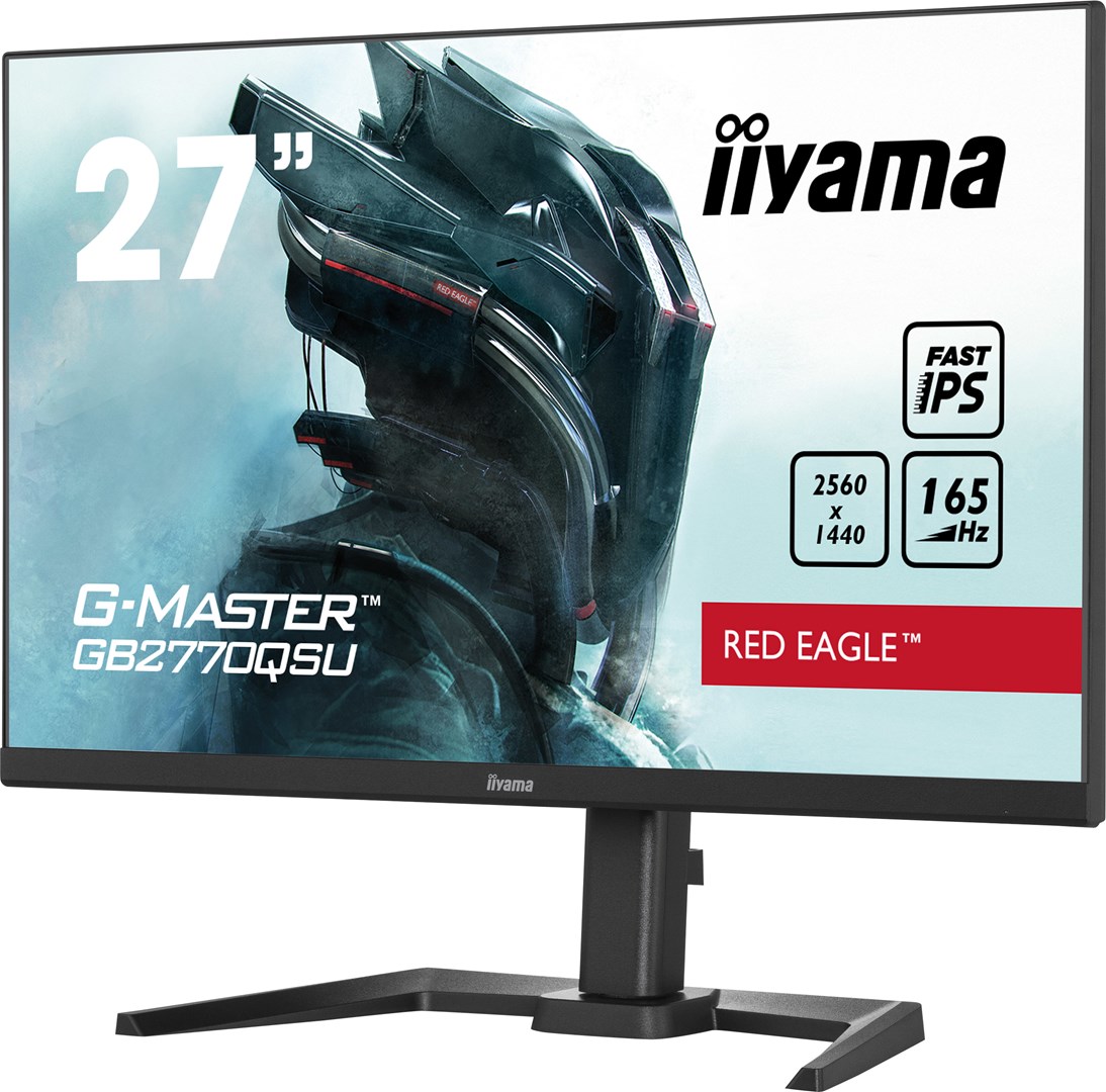 Monitor iiyama G-MASTER GB2770QSU-B5, 27", 2560 x 1440, Wide Quad HD, 165 Hz, i zi