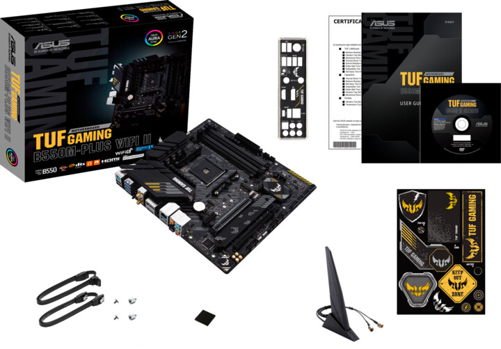 [OUTLET] Pllakë amë ASUS TUF GAMING B550M-PLUS WIFI II - AMD B550