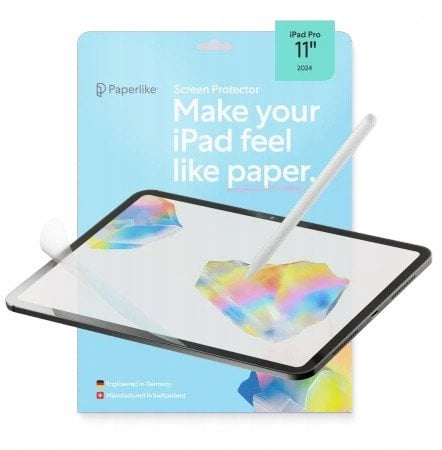 Mbrojtës ekrani Paperlike 3 për iPad Pro 11" 2024, 2 copë, transparent