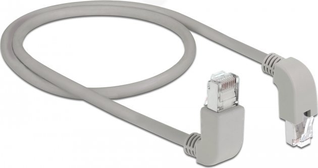 Kabllo rrjeti Delock 85861, RJ45 Cat.6 S/FTP, 0.5m, e kënduar