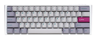 Tastierë lojërash Ducky One 3 Mist Grey Mini, 60%, MX-Brown, e hirtë