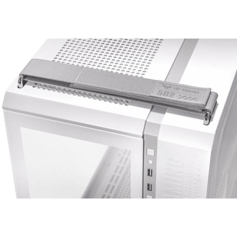 Kase kompjuteri ASUS TUF Gaming GT502 PLUS, MIDI Tower, ARGB, e bardhë