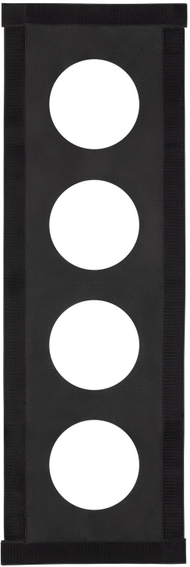 Aksesor për softbox F.J. Westcott Pro Light Mods 1 x 3, sistem qoshe i rregullueshëm, shirit 1.5" hook and loop, i zi