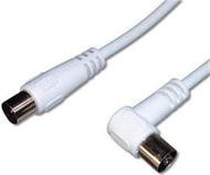 Kabllo antene PremiumCord, 10m, e bardhë