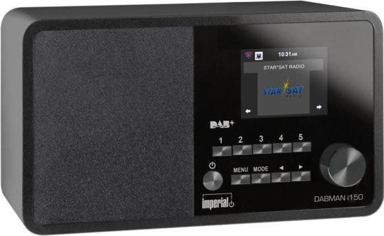 Radio portative Imperial DABMAN i150, DAB DAB+ FM internet, 20W, kafe