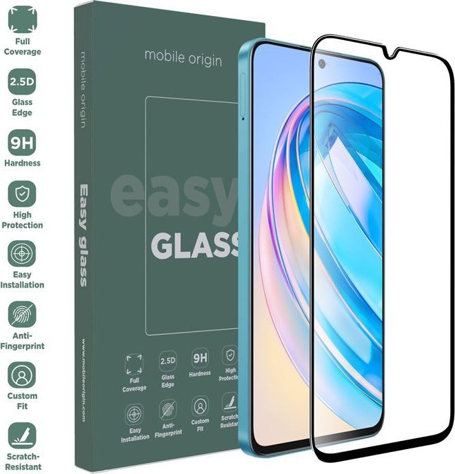 Xham mbrojtës për ekran Mobile Origin EasyGlass Honor X8a, Double Strong, transparnet