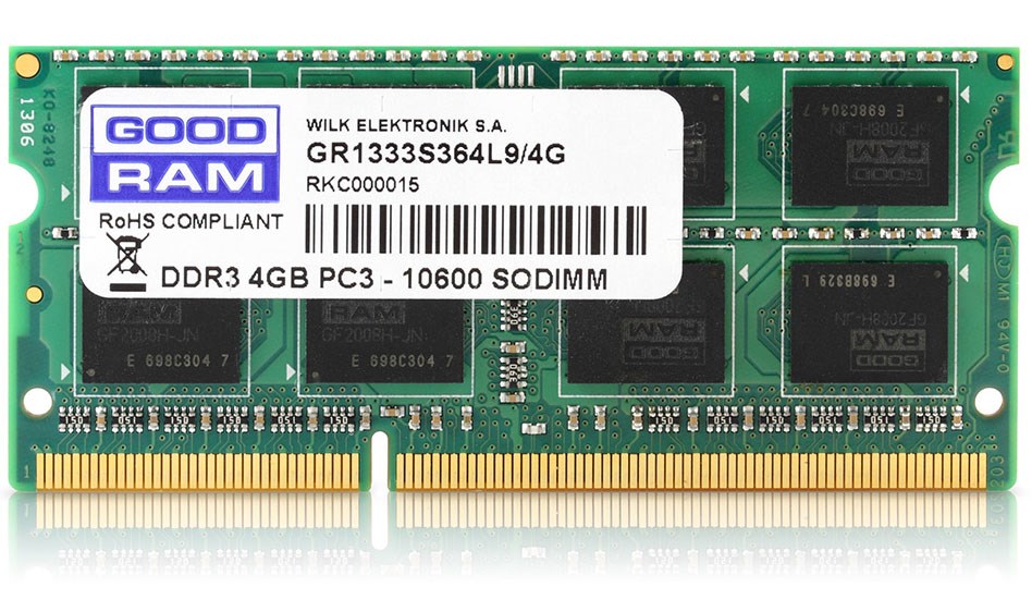 Memorie GoodRam DDR3, 4GB, 1600MHz, CL11