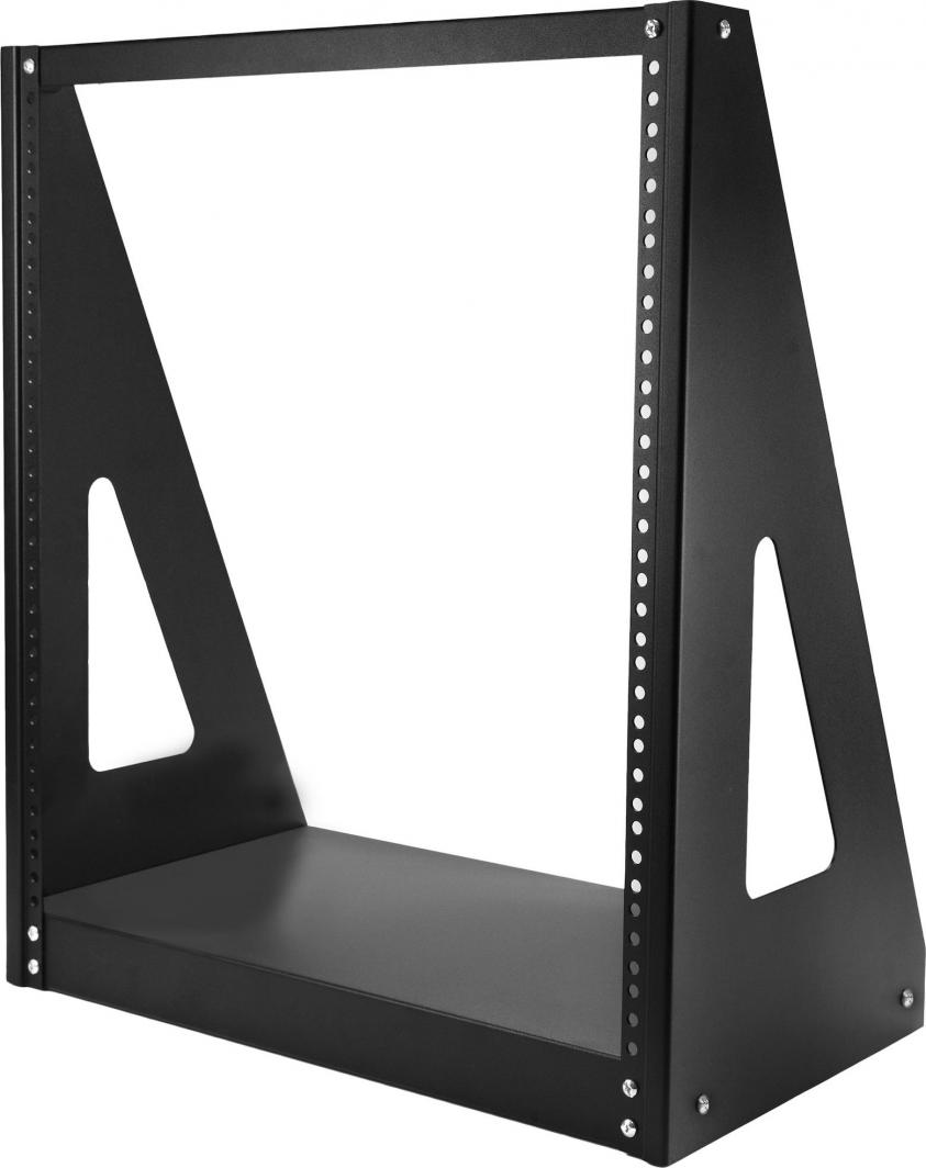 Raft serverik StarTech 2-Post 12U, 19", desktop kompakt, metalik i zi