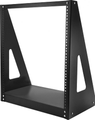Raft serverik StarTech 2-Post 12U, 19", desktop kompakt, metalik i zi