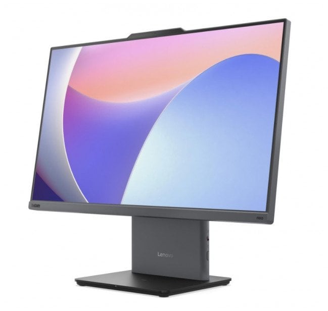 Компјутер All in One Lenovo ThinkCentre neo 50a 24 Gen 5, Intel Core 7 240H, 23.8" FHD, 32GB RAM, Luna Grey